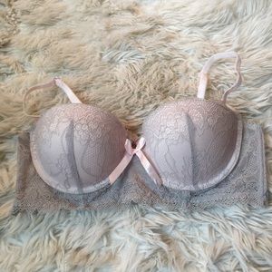 Lacey Gray Push Up Bra